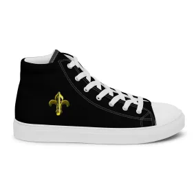 Black & Gold Men’s high tops