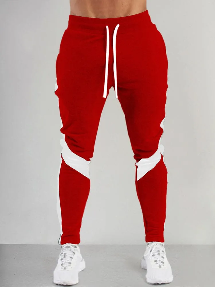 Drawstring Beam Feet Sport Pants