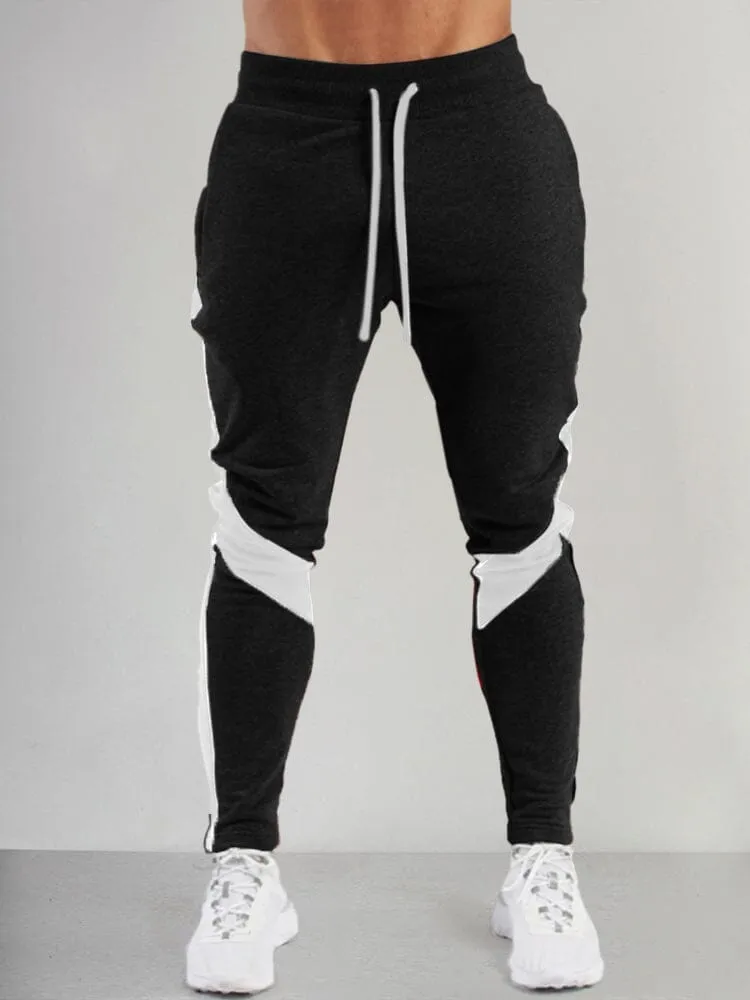 Drawstring Beam Feet Sport Pants