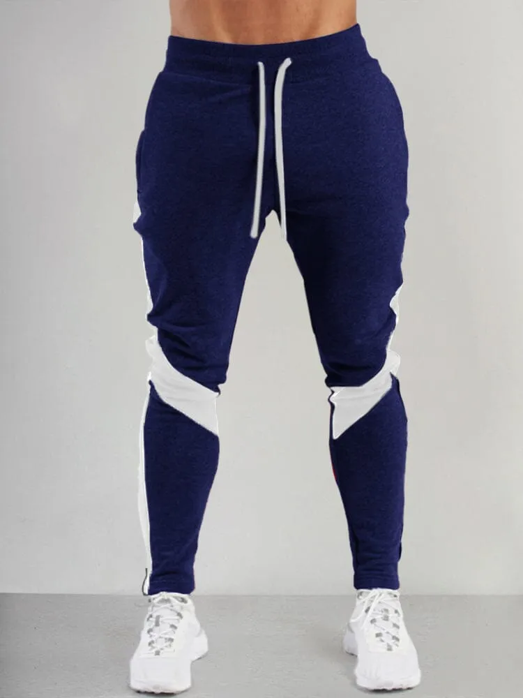 Drawstring Beam Feet Sport Pants