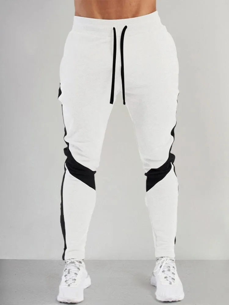 Drawstring Beam Feet Sport Pants
