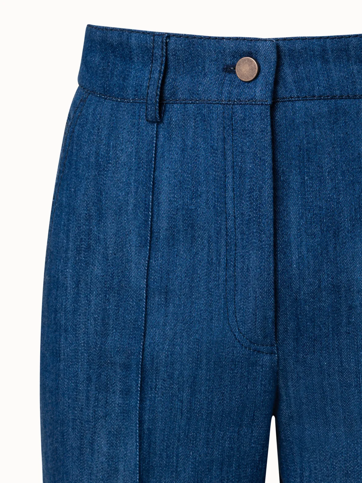 Feryn Tapered Hose aus Stretch-Denim