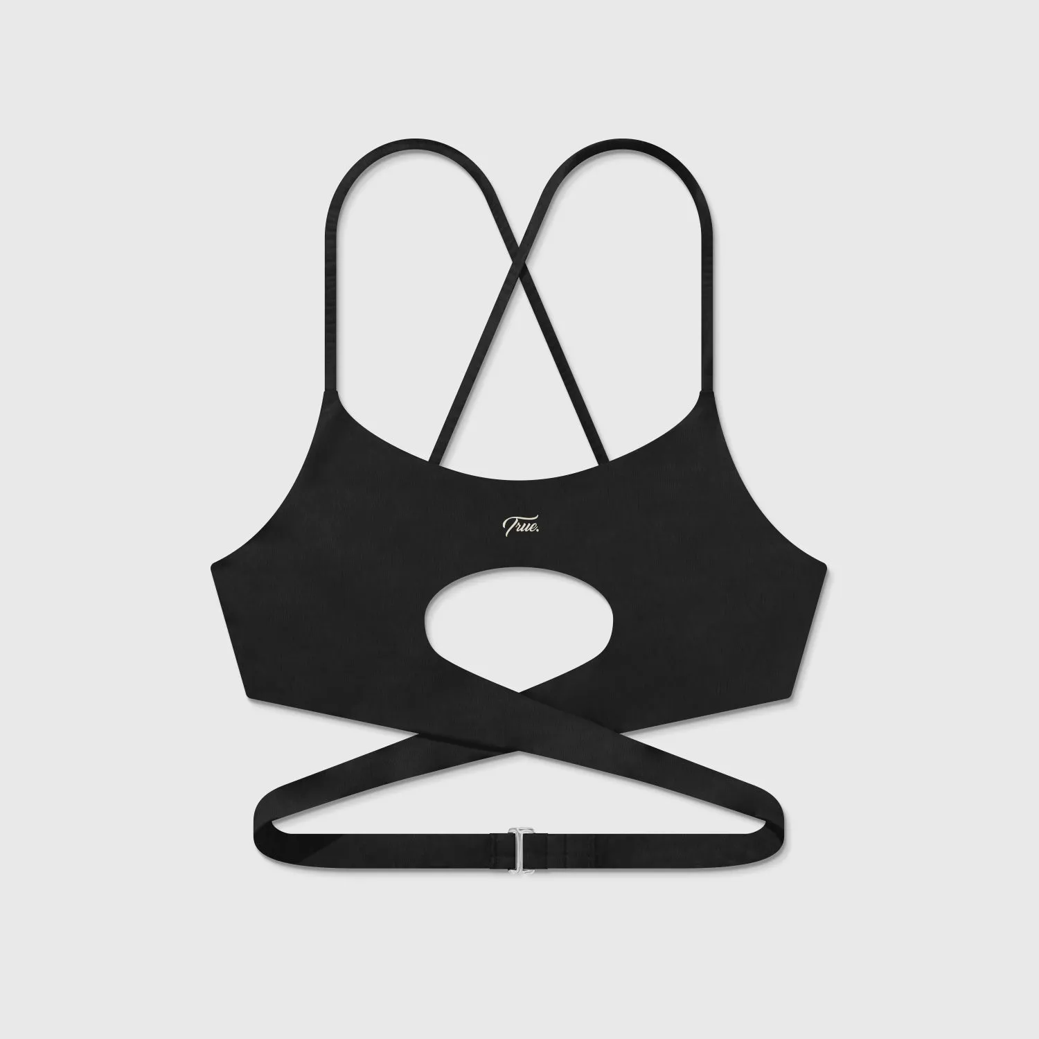 Black Cross Top by H.E.R. - Stylish & Versatile