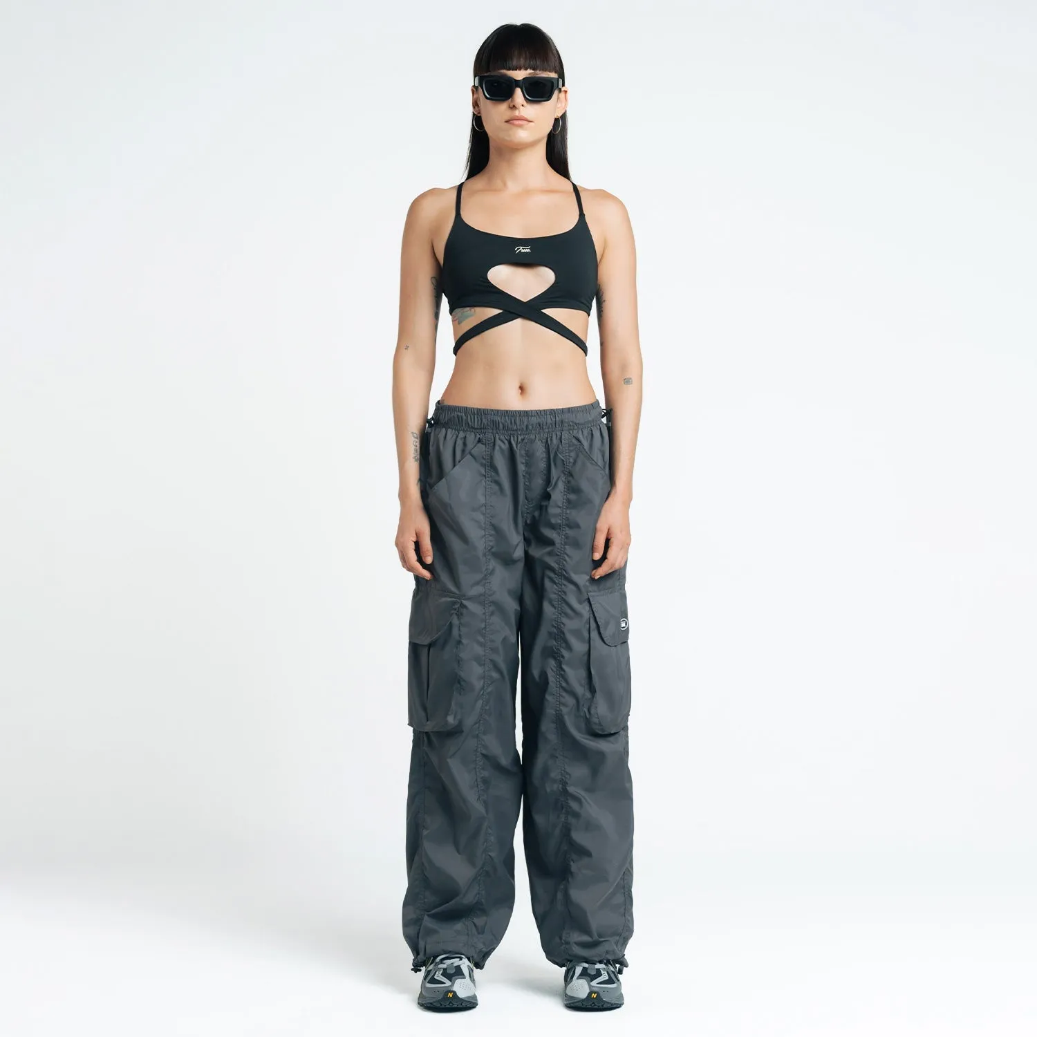 Black Cross Top by H.E.R. - Stylish & Versatile