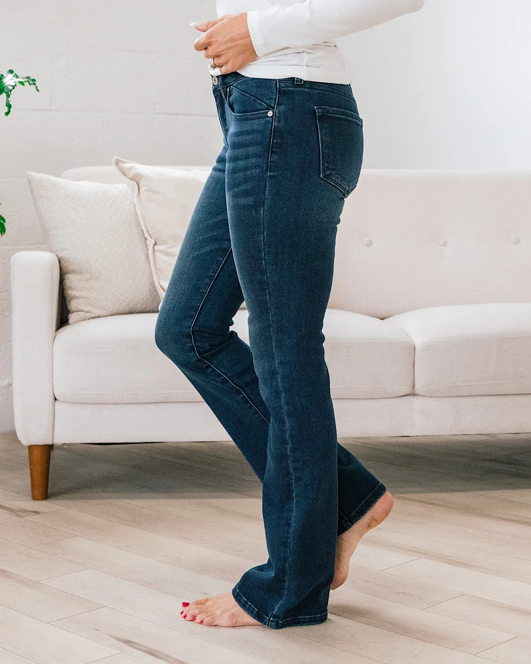 KanCan MacKenzie Inner Fleece Bootcut Jeans