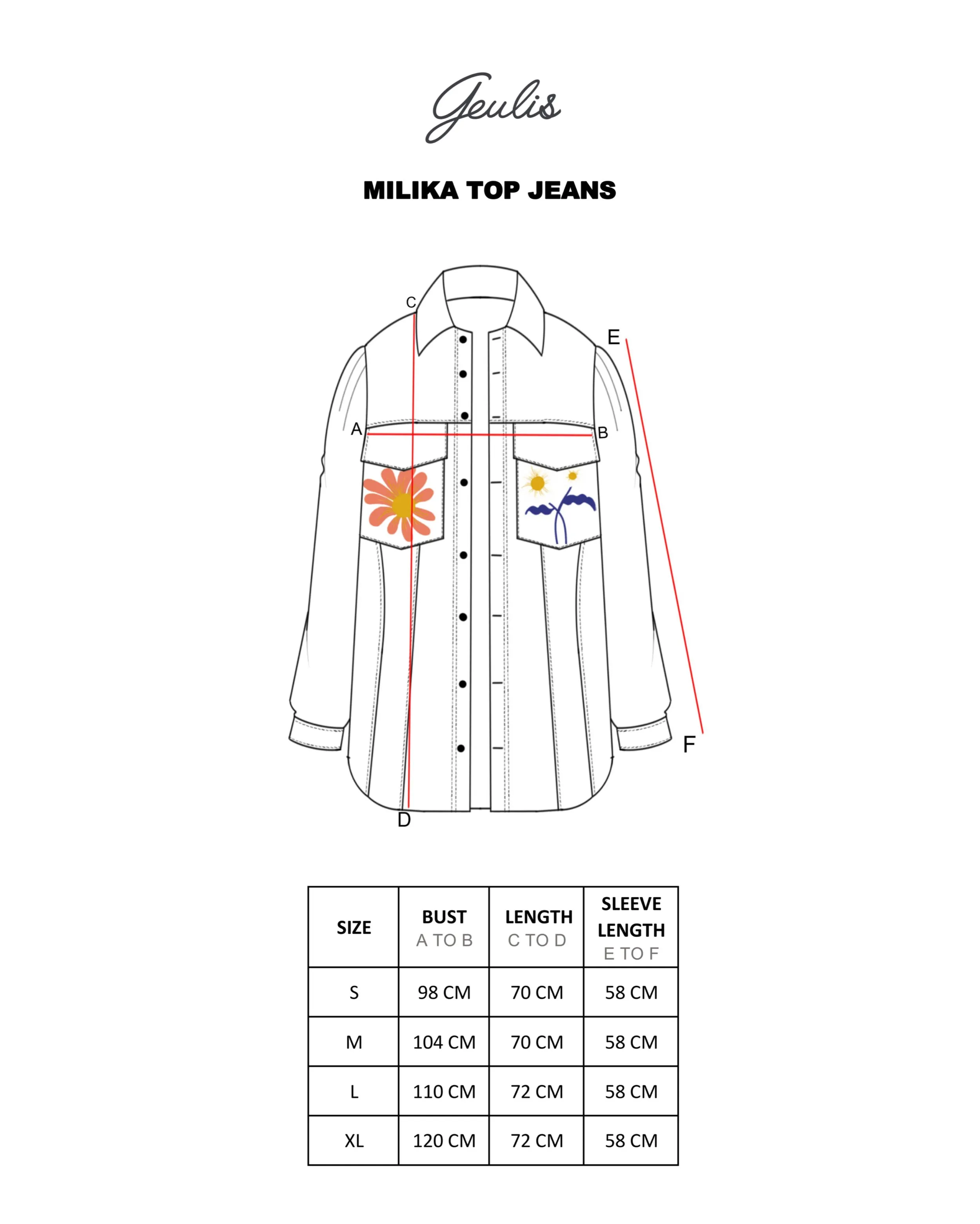 MILIKA TOP JEANS