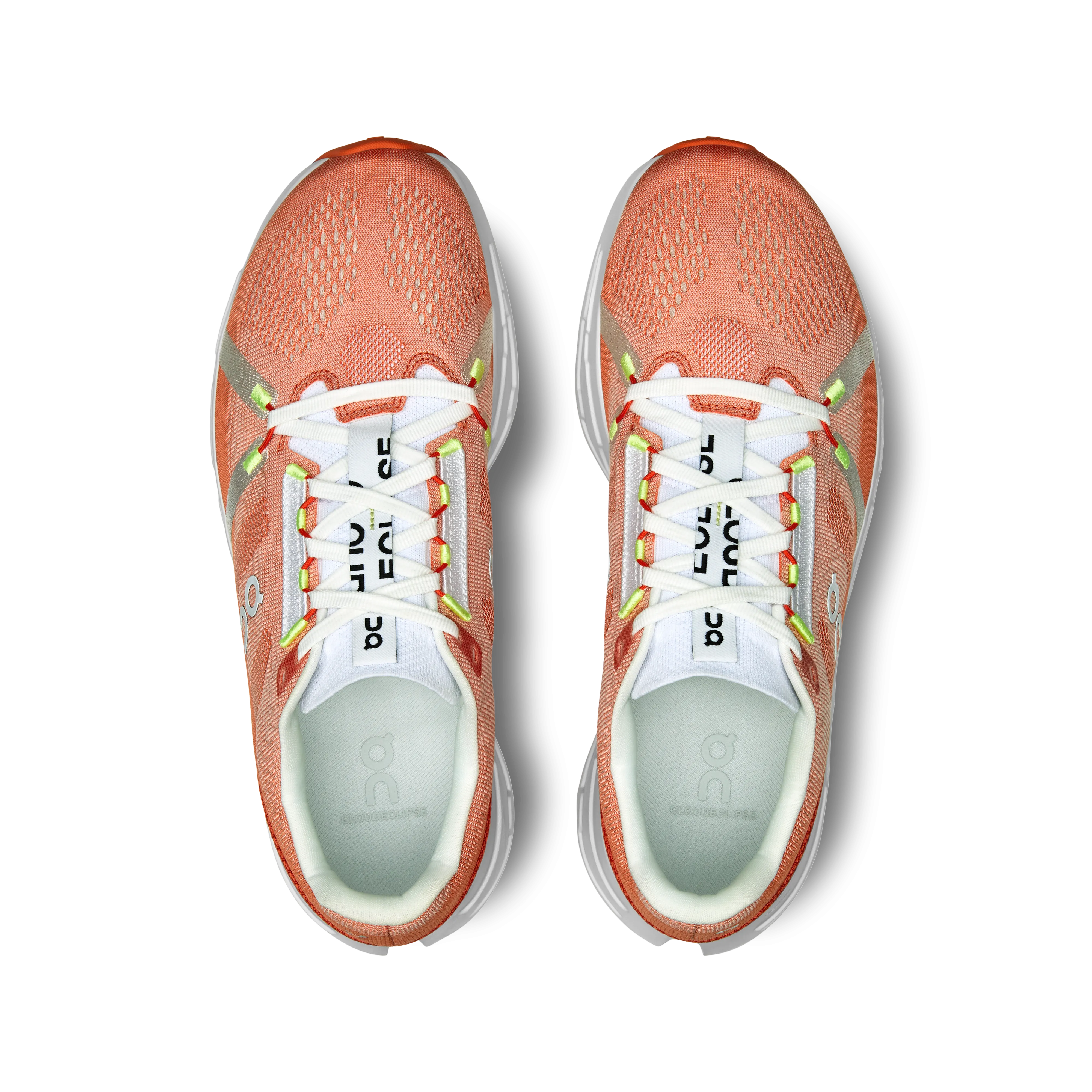 On Running Men's Cloudeclipse Shoes - Flame / Ivory