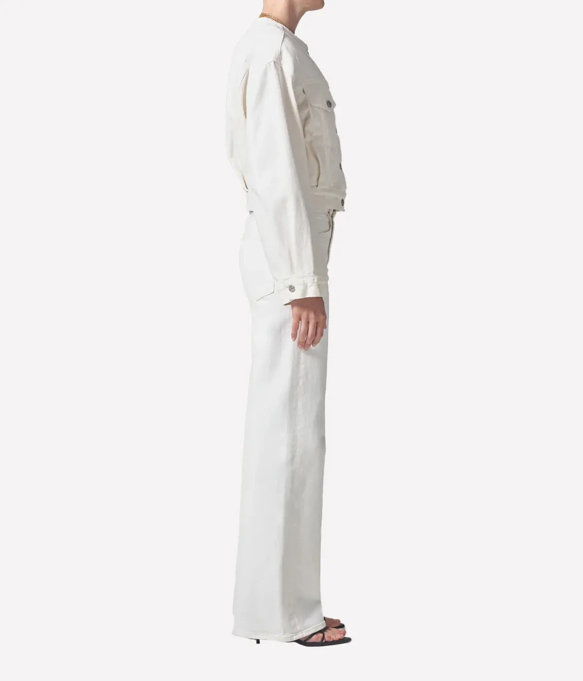 Paloma Baggy Jean in Pearl
