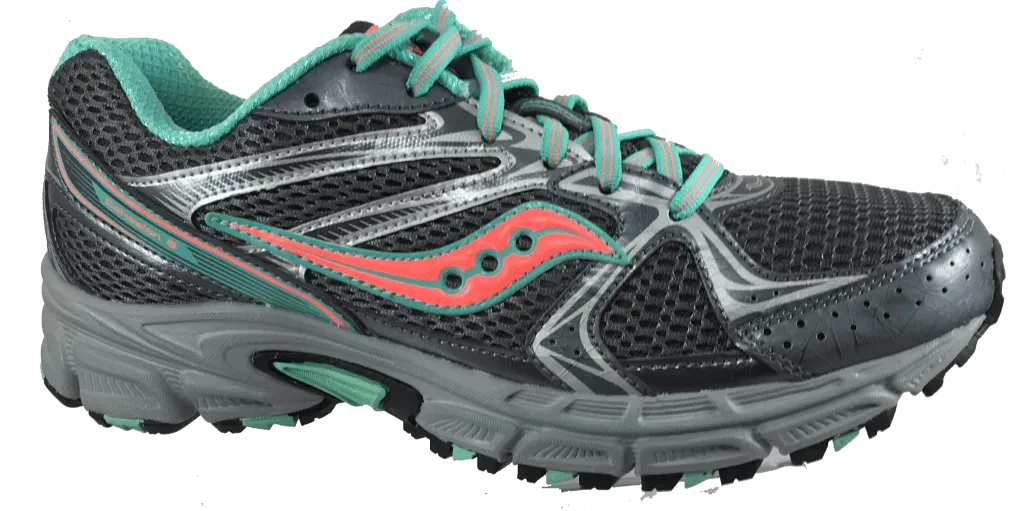 SAUCONY Women's Grid Cohesion TR6 -Grey/Coral- Running Shoe Wide Width