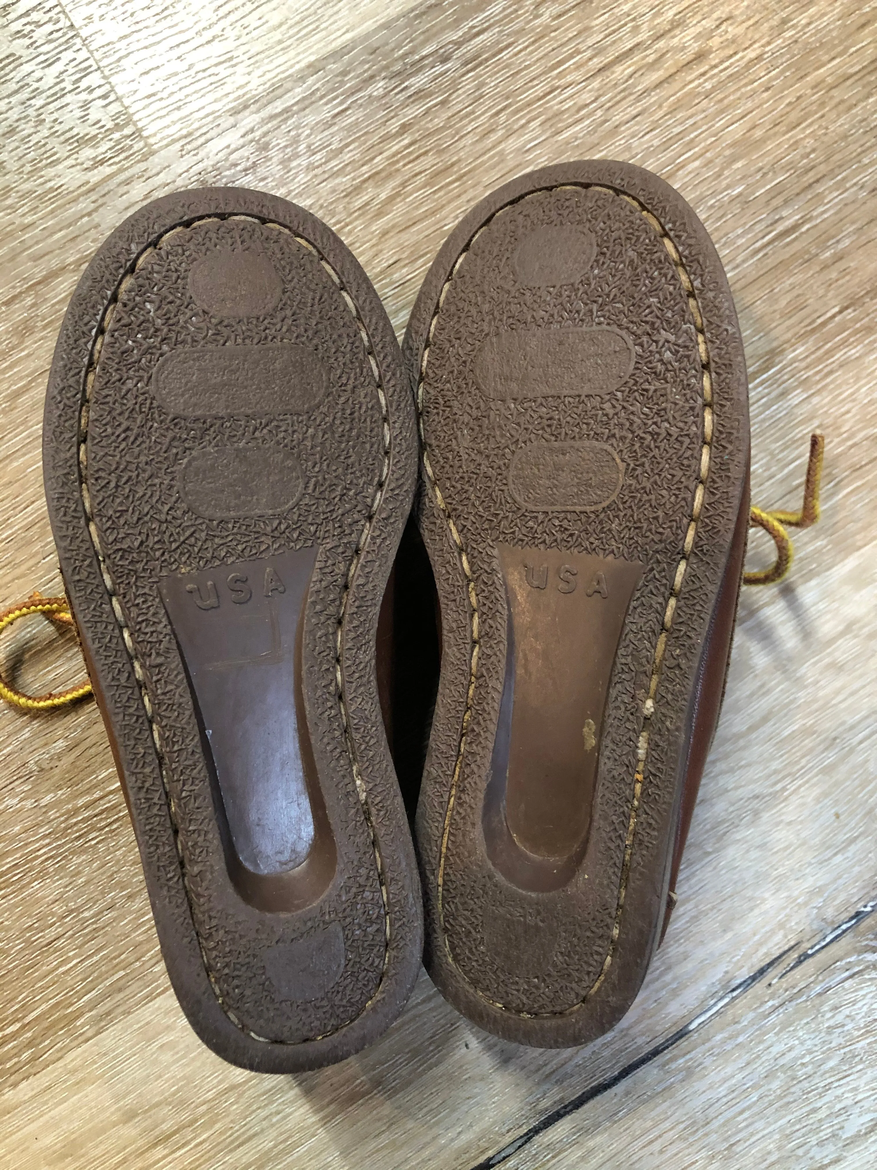 Sperry Brown Leather Kids Shoes SOLD