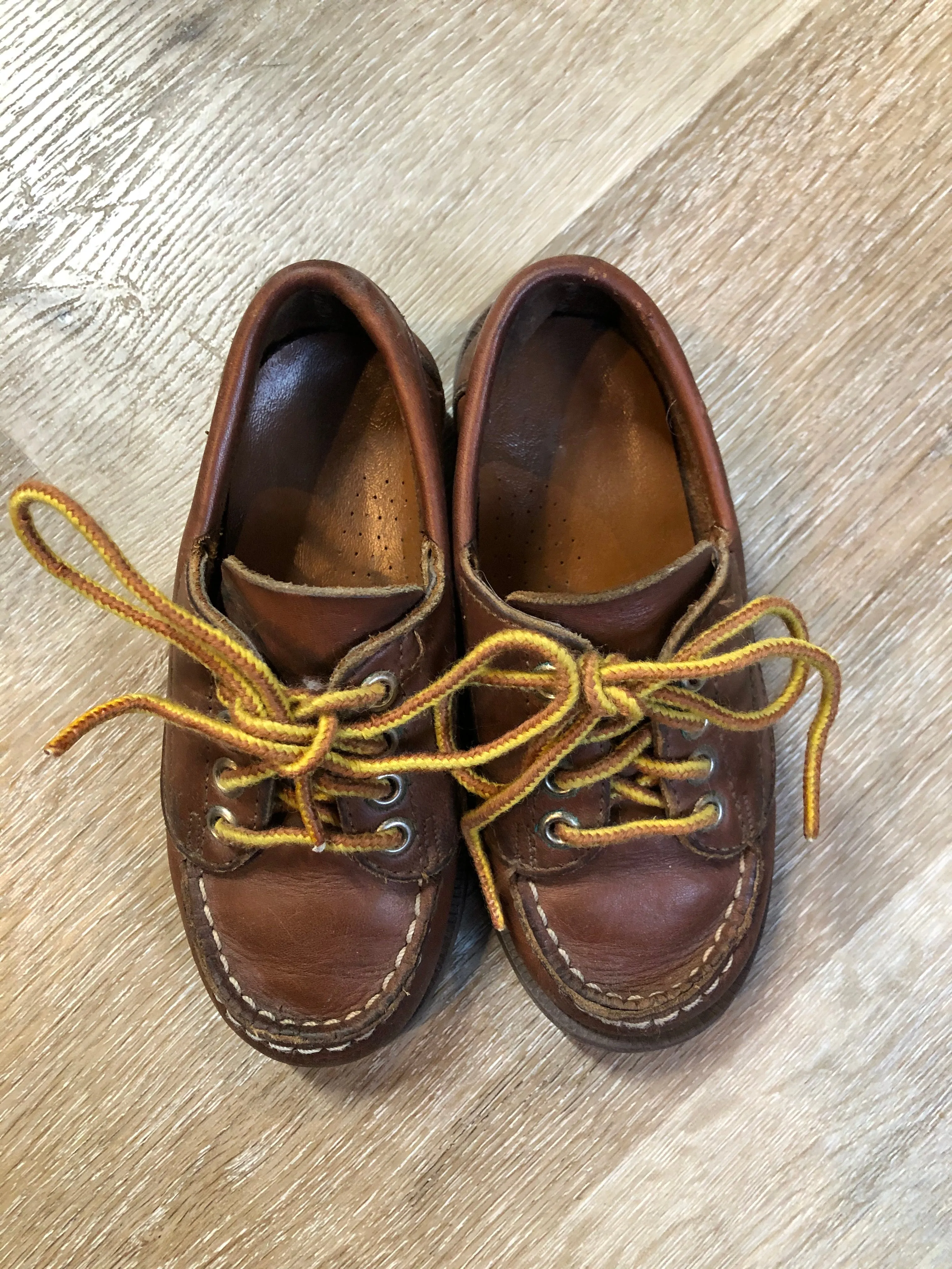 Sperry Brown Leather Kids Shoes SOLD